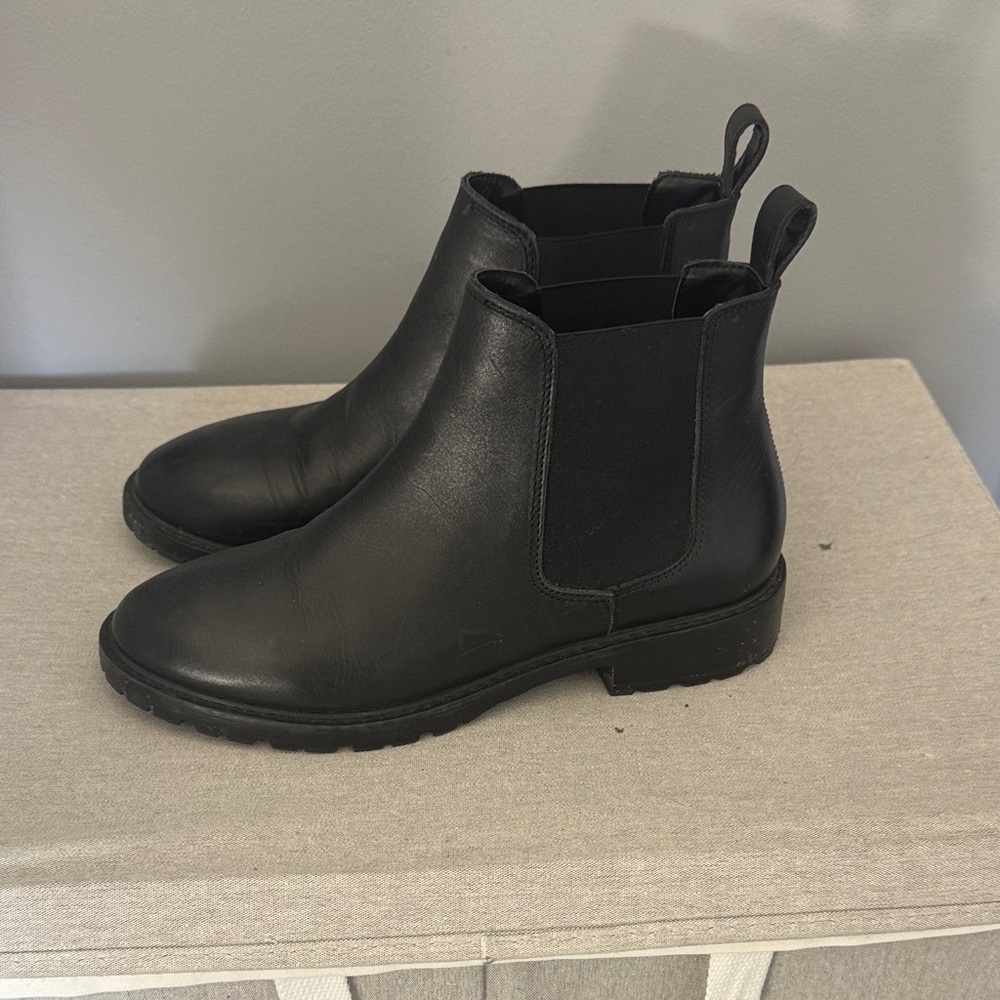 Steve Madden Black Ankle Boots